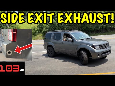 2005 Nissan Pathfinder4.0L V6 w/ SIDE EXIT EXHAUST!