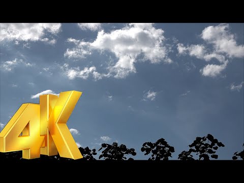 CLOUDS TIME LAPSE 4K  Blue Sky - Clouds Timelapse with Relaxing Ambient Music- Free Footage -Full HD