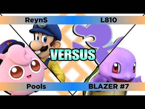 BLAZER 7 Pools - ReynS (Luigi, Jigglypuff) Vs. L810 (Mr.G&W, Squirtle)