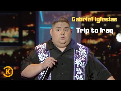 Stand up comedy | Gabriel Iglesias | Trip to Iraq