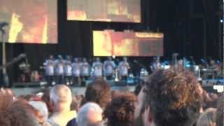 Ladysmith Black Mambazo + Paul Simon - "Homeless" - live at Hyde Park, London - 15 July '12