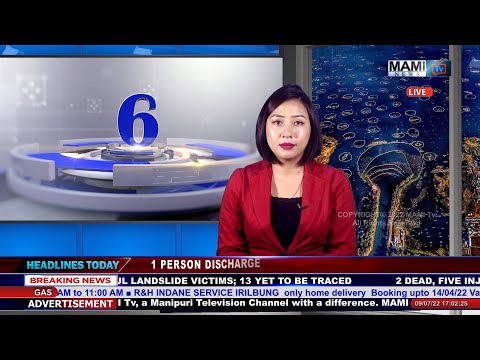 MAMI TV PRIME TIME ENGLISH NEWS  || 5th OCTOBER  2022 || 5:00 PM