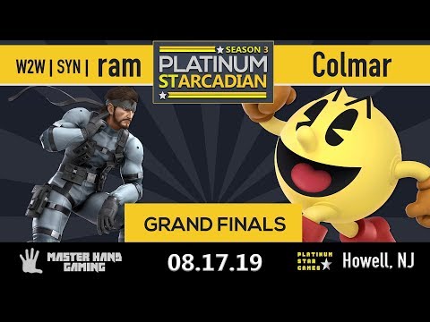 Platinum Starcadian S3 - W2W | SYN | ram (Snake) vs. Colmar (Pac-man) - Grand Finals