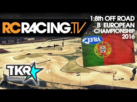 EFRA 1/8th Off Road "B" Euros - Saturday Qualifying - Live!