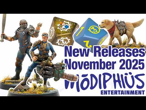 Modiphius New Releases - November 2025 (Fallout Miniatures, Fallout RPG + Fallout Factions)