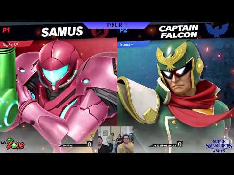 SSBA Ultimate Saison 2 Weekly #1 - BigJe QC (Samus) vs SHQV|OKLAHOMADARA (Captain Falcon) - Tour 1