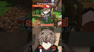 Alban's Dangerous Gift in Minecraft【NIJISANJI EN】@AlbanKnox @KlaraCharmwood