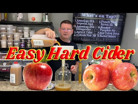 How to make hard cider with store bought cider and quick carb it