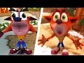 Crash Bandicoot All Death Animations Comparison N Sane Trilogy Vs Original