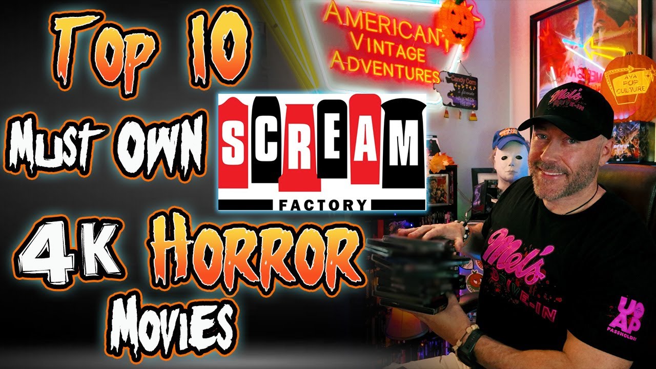 Top 10 BEST 4k Horror Movies From Scream Factory!