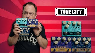 Video thumbnail for Checking Out 3 New Tone City Pedals! by Riffs, Beards & Gear