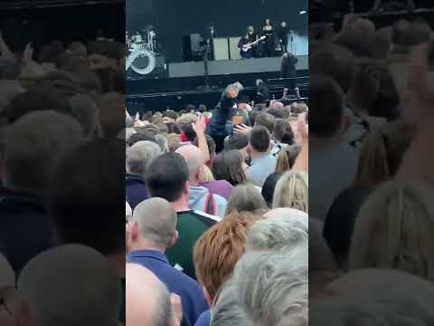 67-Year-Old Killers Fan Has Good Crowd-Surfing Run Before Fall