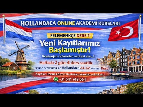 My Dutch lessons, Flemish online lessons 1