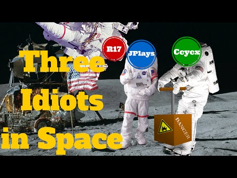 Moon Base Alpha Funny Moments: Three Idiots in Space