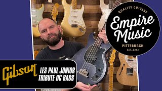 Video thumbnail for Gibson Les Paul Junior Tribute DC Bass - Empire Music by Empire Music