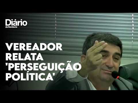 Vereador de Caucaia relata ‘perseguição política’, passa mal em sessão plenária e é levado à UPA