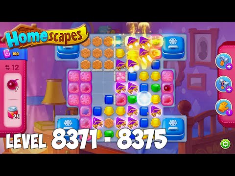 Homescapes level 8371 8372 8373 8374 8375 🏡 Gameplay Walkthrough (Android, iOS) Playrix