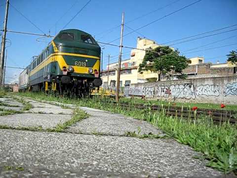 Invio Loc. Diesel Belga ex SNCB per Treni Cantiere a Roma Tuscolana (Modane-Caserta + E652)