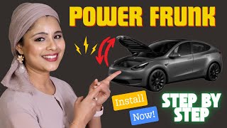 Hansshow Power Frunk V5 Installation Guide – Tesla Model Y