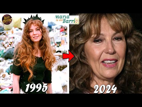 Así lucen los Actores de la Telenovela "MARIA LA DEL BARRIO" en 2024 - Antes y Despues