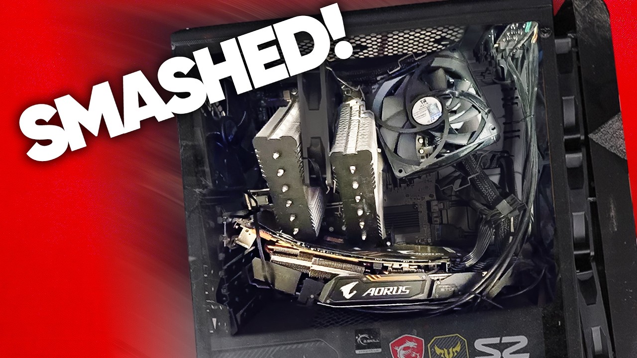 His Wife Threw his Gaming PC out the Window… Can I Fix It?
