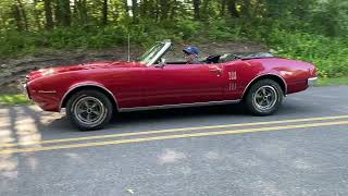 1968 Pontiac Firebird Convertible - Drive By