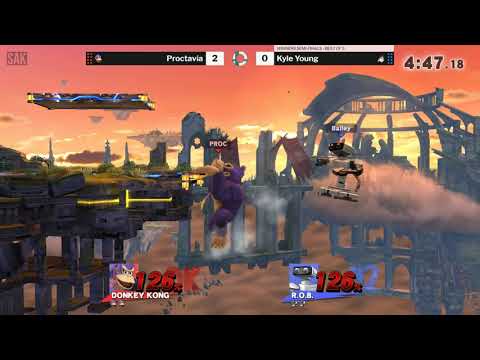 Sink or Swim 108 Winners Semis - Kyle Young (Bayonetta/ROB) vs Proctavia (Donkey Kong)