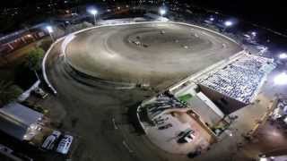 preview picture of video 'Multirotor Aerial footage of Ventura raceway'