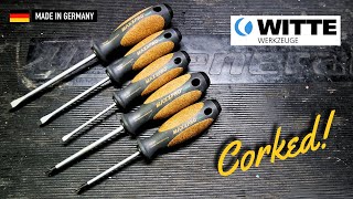 Witte Tools 654865 MAXXPRO Nature (Cork) 5-pc Screwdriver Set - Slotted + Phillips