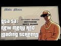 Меню и загрузочные экраны (HD) для GTA San Andreas видео 1