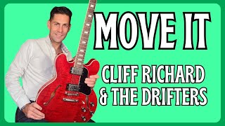 Learn to Play Move It By Cliff Richard &amp; The Drifters . Guitar Lesson + Tutorial