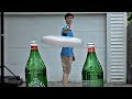 Bottle Cap Challenge Trick Shots | That's Amazing