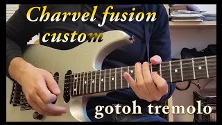 Video thumbnail for CHARVEL fusion custom with GOTOH  GE1996T B FR Style (one take improvisation) by Joan Grados (Nitus)