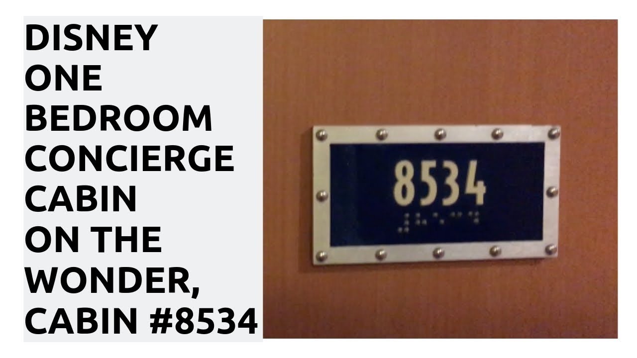 Disney Wonder - Cabin 8534 - Video 1