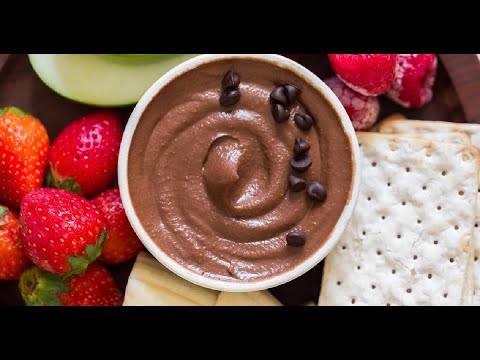 Chocolate Hummus Aka Dessert Hummus