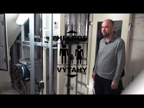 HELGOS novým umístěním motoru dokáže přidělat stanici výtahu navíc