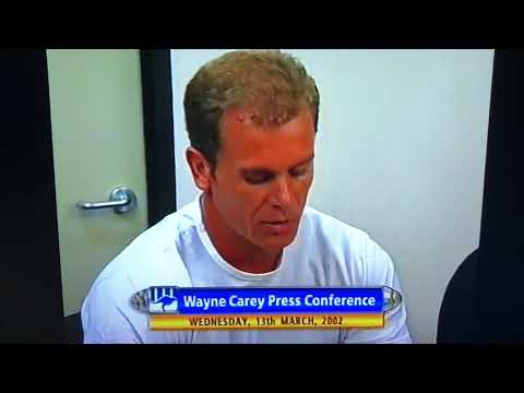 AFL Wayne Carey Press Conference 13/3/2002