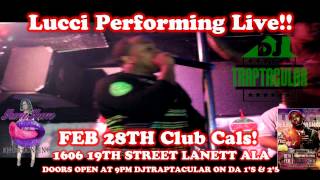LUCCI Performing Live Club Cals Feb 28 2015