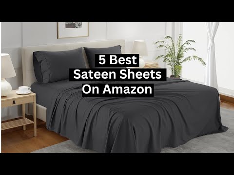 ✅ Top 5 Best Sateen Sheets On Amazon 2025 | Ultimate Soft & Luxurious Bed Sheets Review!