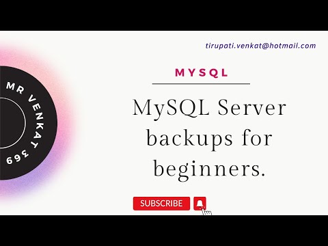 What is MySQL Server Backups