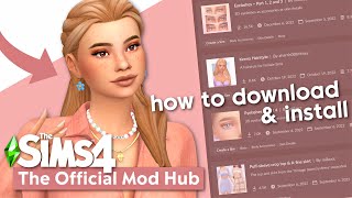 HOW TO INSTALL & DOWNLOAD CC FROM CURSEFORGE | The Sims 4 ❤️