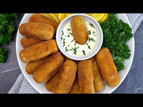HOW TO MAKE GREEN BANANA AND SALTFISH CROQUETTES | SALTFISH RECIPE | CARIBBEAN APPETIZER|| FRUGALLYT