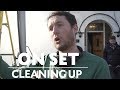 Cleaning Up Behind The Scenes With Matthew McNulty Lewis Arnold More On Set
