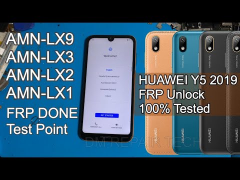 HUAWEI Y5 2019 FRP Bypass/Google Account Remove | Huawei FRP Bypass AMN-LX9/AMN-LX1/AMN-LX2/AMN-LX3
