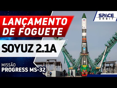 LAUNCH OF THE SOYUZ 2.1a ROCKET - Progress MS-32
