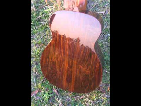 Whatnot Guitar - Recycled  Brazilian Rosewood from furniture!