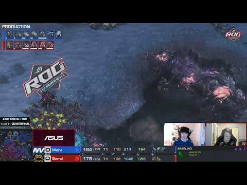 ASUS ROG Fall 2021 StarCraft II - Quarterfinals - Match 4