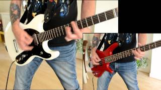 RAMONES - ANXIETY (bass &amp; guitar cover remake)