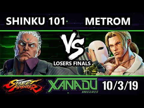 F@X 322 SFV - Shinku 101 (Urien) Vs. MetroM (Vega) Street Fighter V Losers Finals