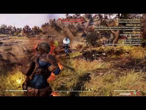 Got attacked by three Floaters at once "I thought this was it" - Fallout 76